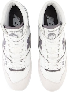 New Balance NB 650 耐磨防滑 中筒 復古籃球鞋 男款 白灰 Shop New Balance NB 650 耐磨防滑 中筒 復古籃球鞋 男款 白灰
