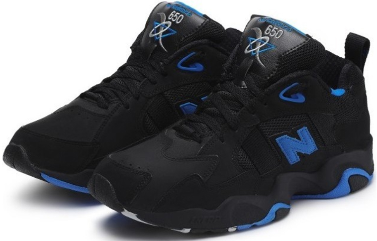 NB 650 Shoes Black/Blue 圖 2