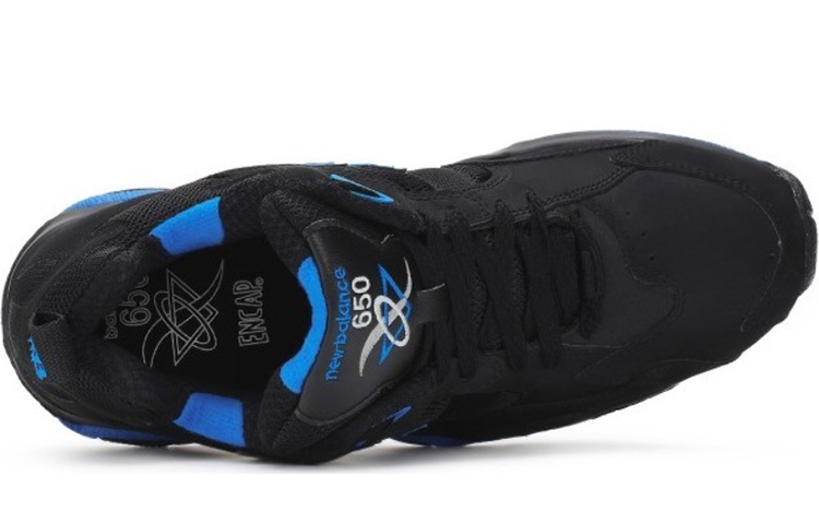 NB 650 Shoes Black/Blue 圖 3