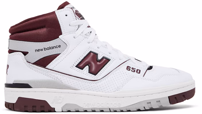 New Balance 650R 'White Burgundy' BB650RCH Buy New Balance 650R 'White Burgundy' BB650RCH
