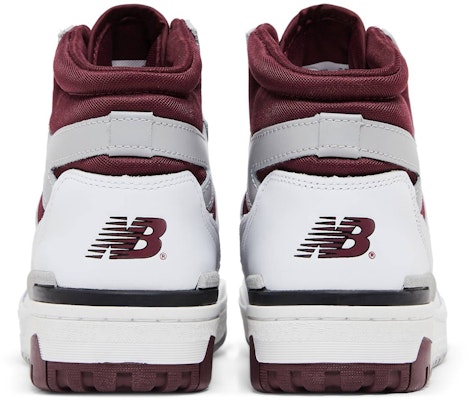 New Balance 650R 'White Burgundy' BB650RCH Details for New Balance 650R 'White Burgundy' BB650RCH