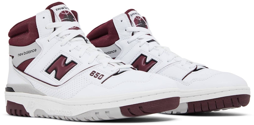 New Balance 650R 'White Burgundy' BB650RCH Cheap New Balance 650R 'White Burgundy' BB650RCH