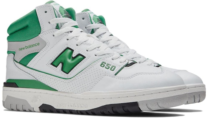 New Balance 650R 'White/Green' BB650RWG Lookbook New Balance 650R 'White/Green' BB650RWG