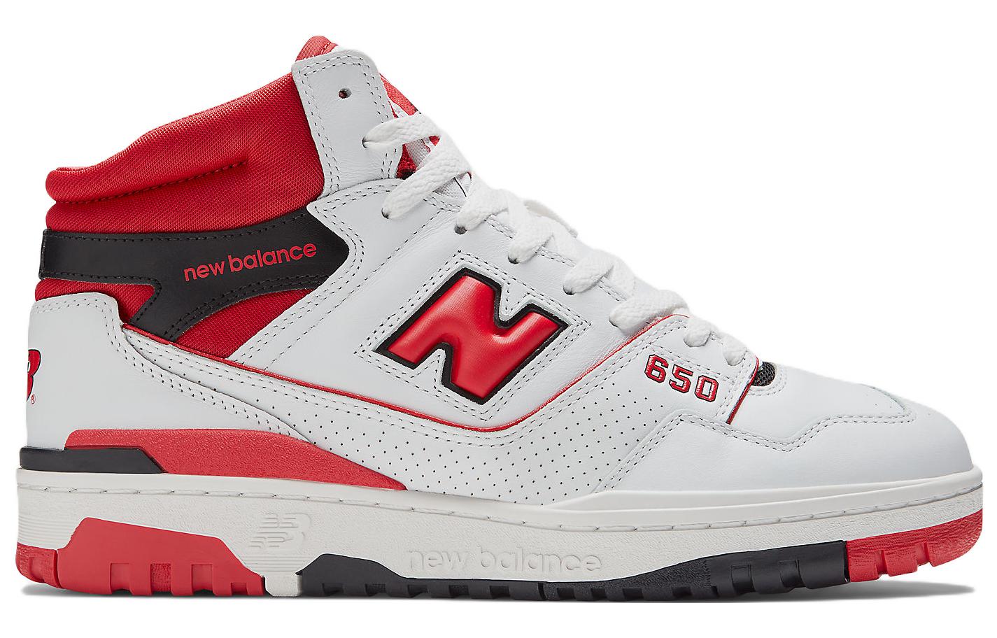 Lookbook New Balance 650R '白紅' BB650RWR