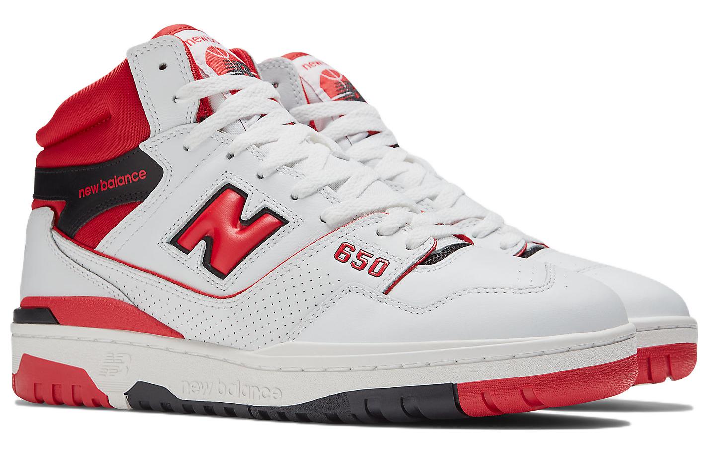 Shop New Balance 650R '白紅' BB650RWR