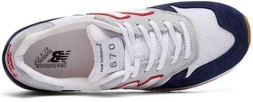 ニューバランス 670 Dワイド グレー/ブルー M670GNW Lookbook ニューバランス 670 Dワイド グレー/ブルー M670GNW