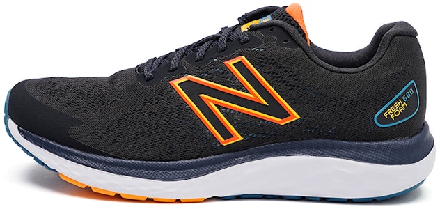 New Balance Fresh Foam 680 v7 'Hitam Oranye Biru' M680CK7 Buy New Balance Fresh Foam 680 v7 'Hitam Oranye Biru' M680CK7