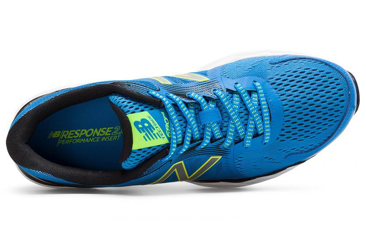 Lookbook New Balance NB 680 v4 休閒 透氣輕便 低筒 跑步鞋 男款 電子藍