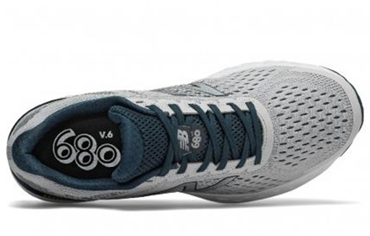 Shop New Balance 680 Serie v6 Grau/Weiß M680CG6