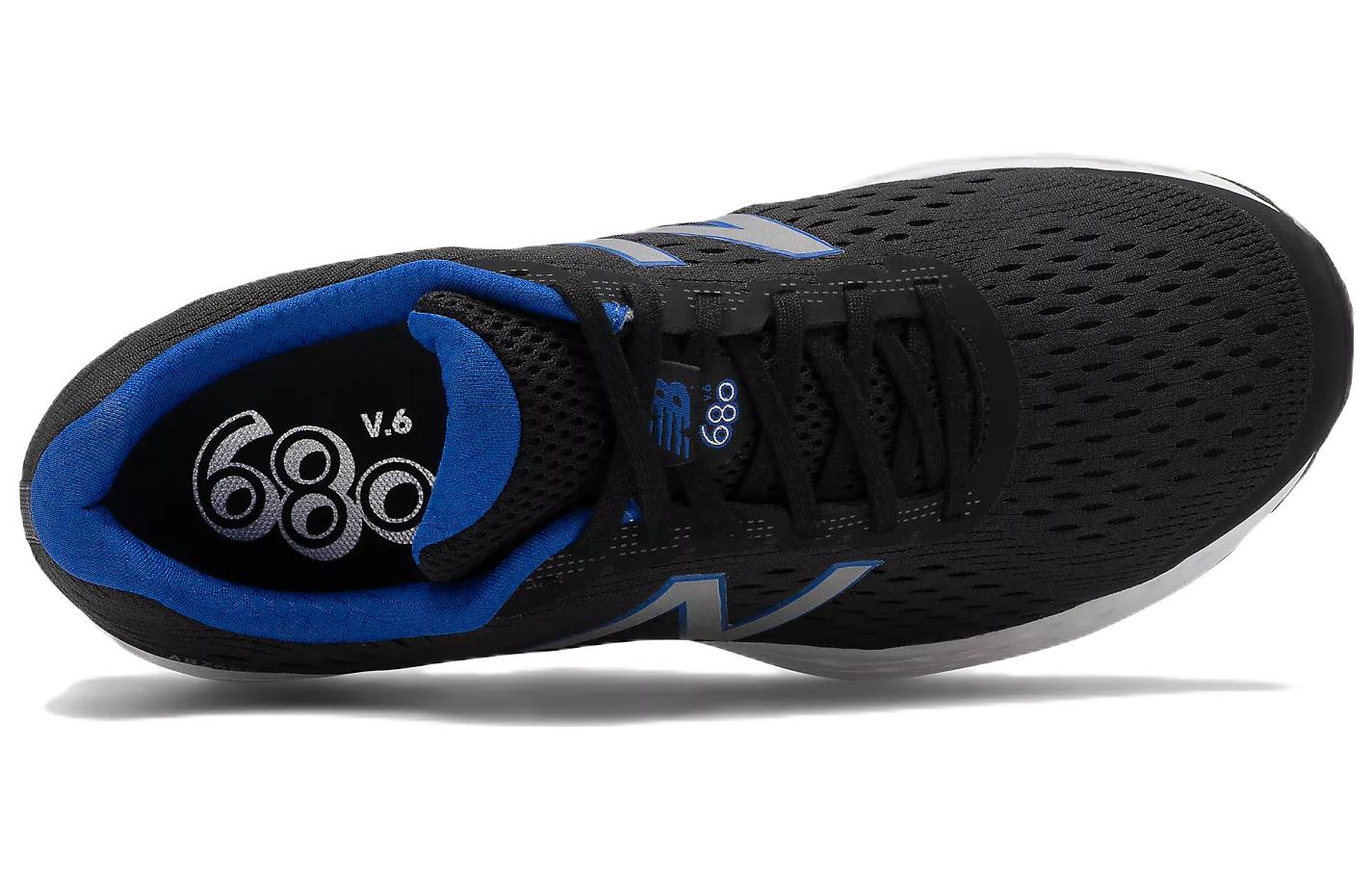 Lookbook New Balance 680 v6 ''Schwarz Blau'' M680SF6