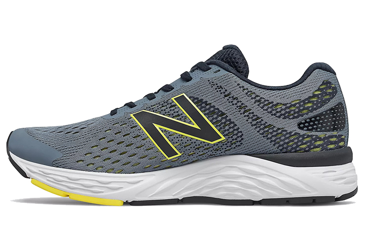 New Balance 680 v6 'Gray Black Yellow' M680RG6