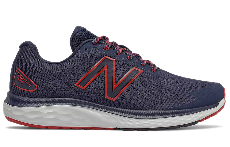 Lookbook New Balance Fresh Foam 680v7 '海軍藍隊紅' M680LN7