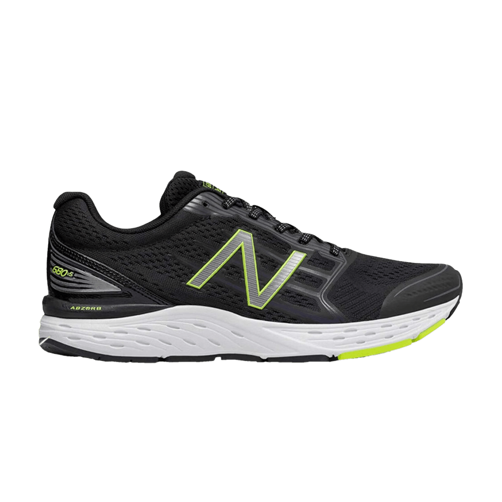 New Balance 680v5 4E Wide 'Black Hi-Lite' M680LB5-4E