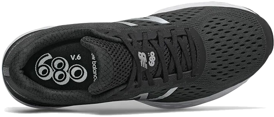 New Balance 680 v6 'Hitam Abu Abu Putih' M680LK6 Lookbook New Balance 680 v6 'Hitam Abu Abu Putih' M680LK6