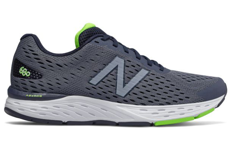Order ニューバランス 680v6「グレー/ブライトグリーン」M680LN6 M680LN6