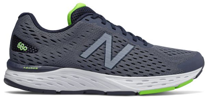 New Balance 680v6 'Grey Bright Green' M680LN6 Order New Balance 680v6 'Grey Bright Green' M680LN6