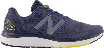 New Balance 680v7 2E Wide 'Navy Yellow' M680CN7-2E New Balance 680v7 2E Wide 'Navy Yellow' M680CN7-2E