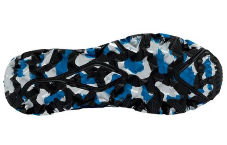 Shop New Balance 690系列 舒適透氣 低筒休閒跑步鞋 藍色