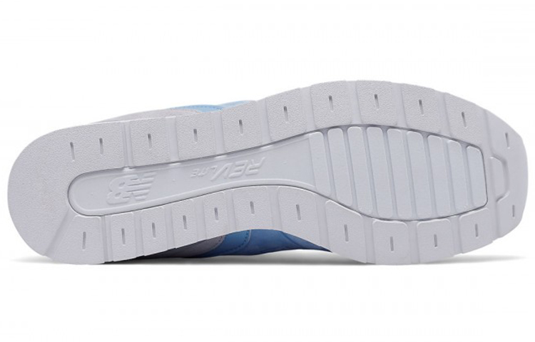 Shop 新百伦 696 Re-Engineered 透氣防滑耐磨 低幫跑步鞋 天藍色