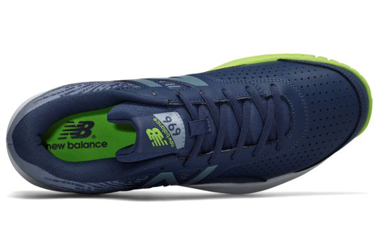 Lookbook New Balance 696 v3 Tennis ''Bleu Blanc Vert'' MC696PI3