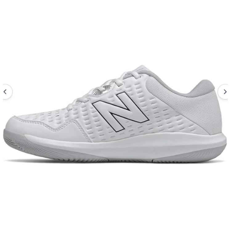 New Balance 696 V4 Hard Court Tennis Shoes 'Grey Navy' MCH696G4