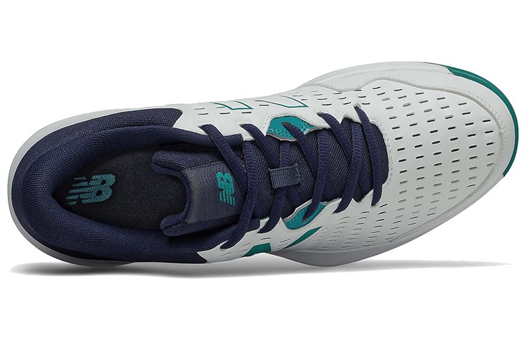 Lookbook New Balance 696v4 Weiß/Blau Tennis-Schuhe MCH696O4