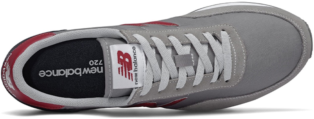 New Balance NB 720 低幫 跑步鞋 男女同款 緋紅灰 Lookbook New Balance NB 720 低幫 跑步鞋 男女同款 緋紅灰