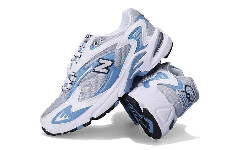 Shop New Balance 725系列 防滑 低筒 運動休閒鞋 男女同款 白藍