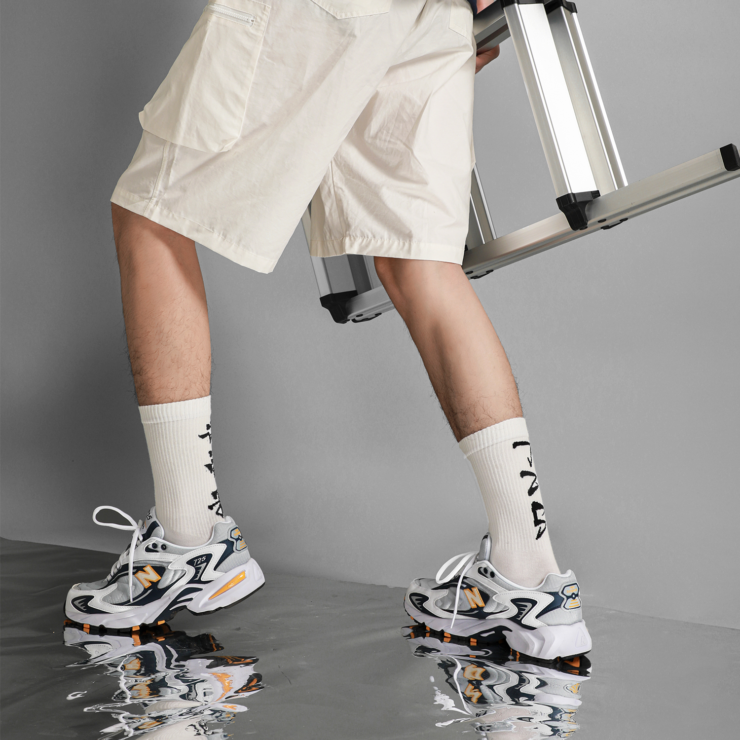 NB 725 Series White/Green 圖 11