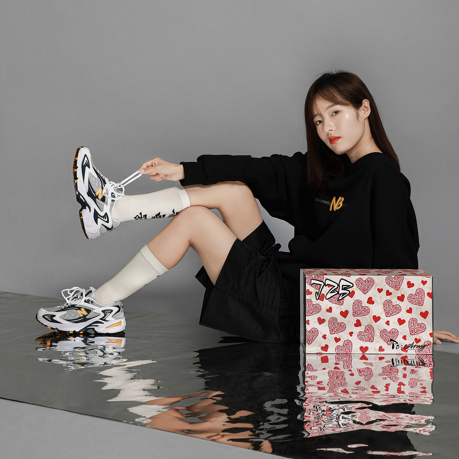 NB 725 Series White/Green 圖 14