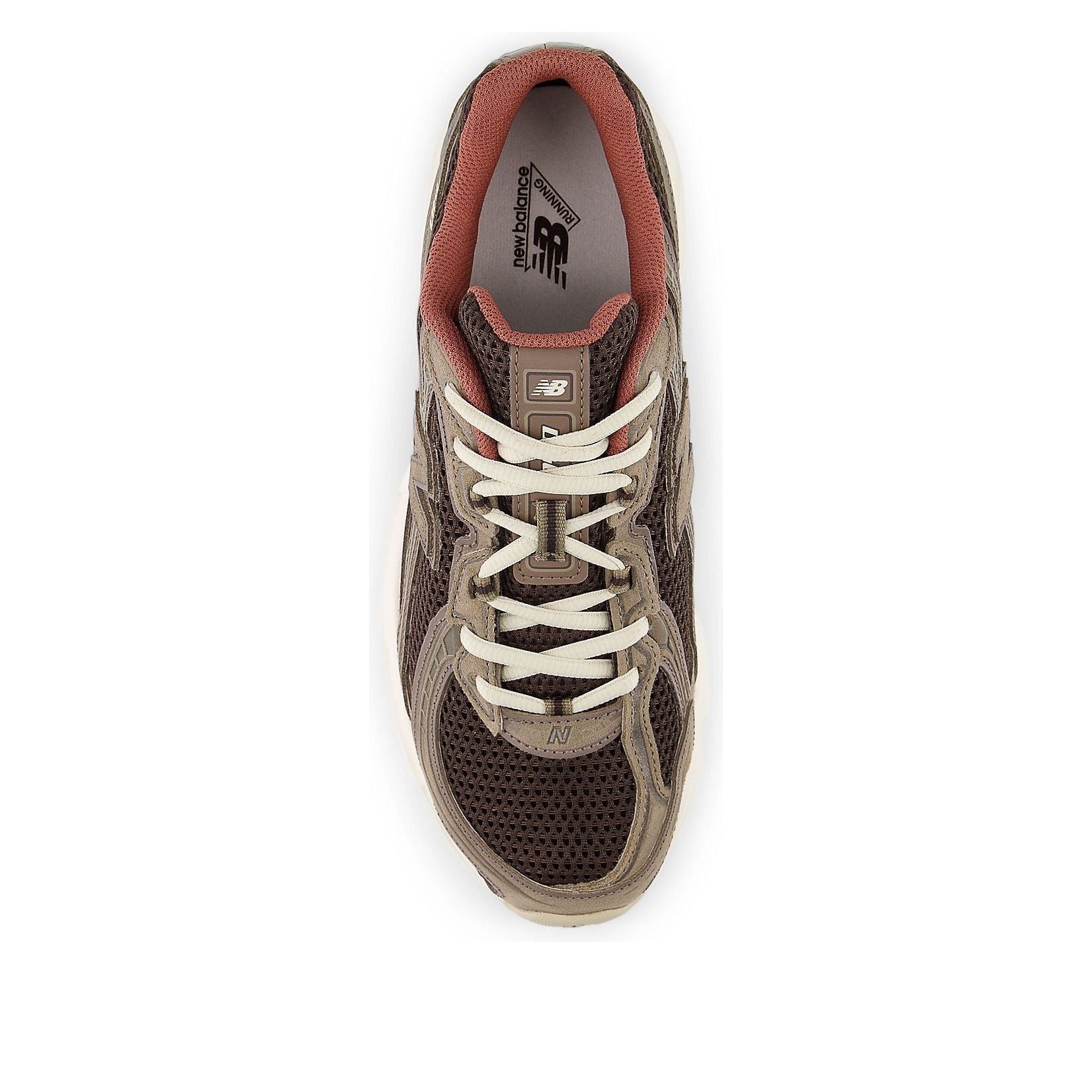 Lookbook New Balance 740 ''Cortado Thunder Marron Rouge Rock'' U7407LE