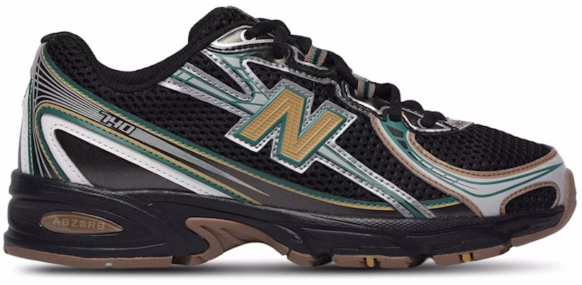 New Balance 740 Big Kid 'Black Grey Olive' GR740GO Buy New Balance 740 Big Kid 'Black Grey Olive' GR740GO