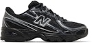 Buy New Balance 740v2 Hitam Kelabu Perak U740BM2