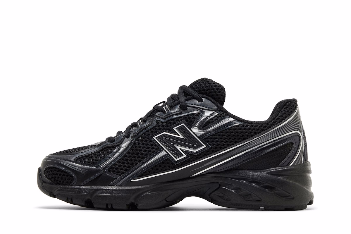 New Balance 740v2 Black Grey Silver