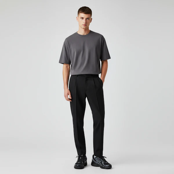 New Balance 740v2 Hitam Kelabu Perak U740BM2 Lookbook New Balance 740v2 Hitam Kelabu Perak U740BM2