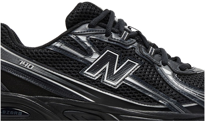 New Balance 740v2 Hitam Kelabu Perak U740BM2 Shop New Balance 740v2 Hitam Kelabu Perak U740BM2