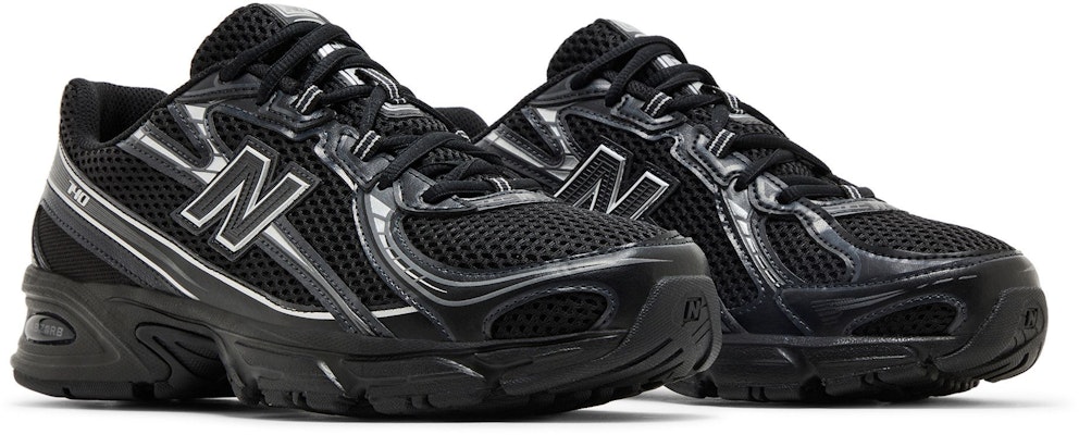 New Balance 740v2 Hitam Kelabu Perak U740BM2 2