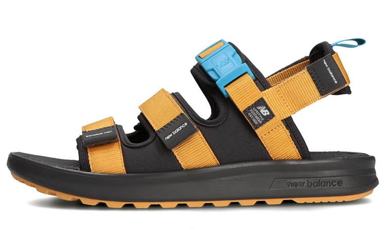New Balance 750 'Simple Casual Sandal Black Yellow' SDL750OB