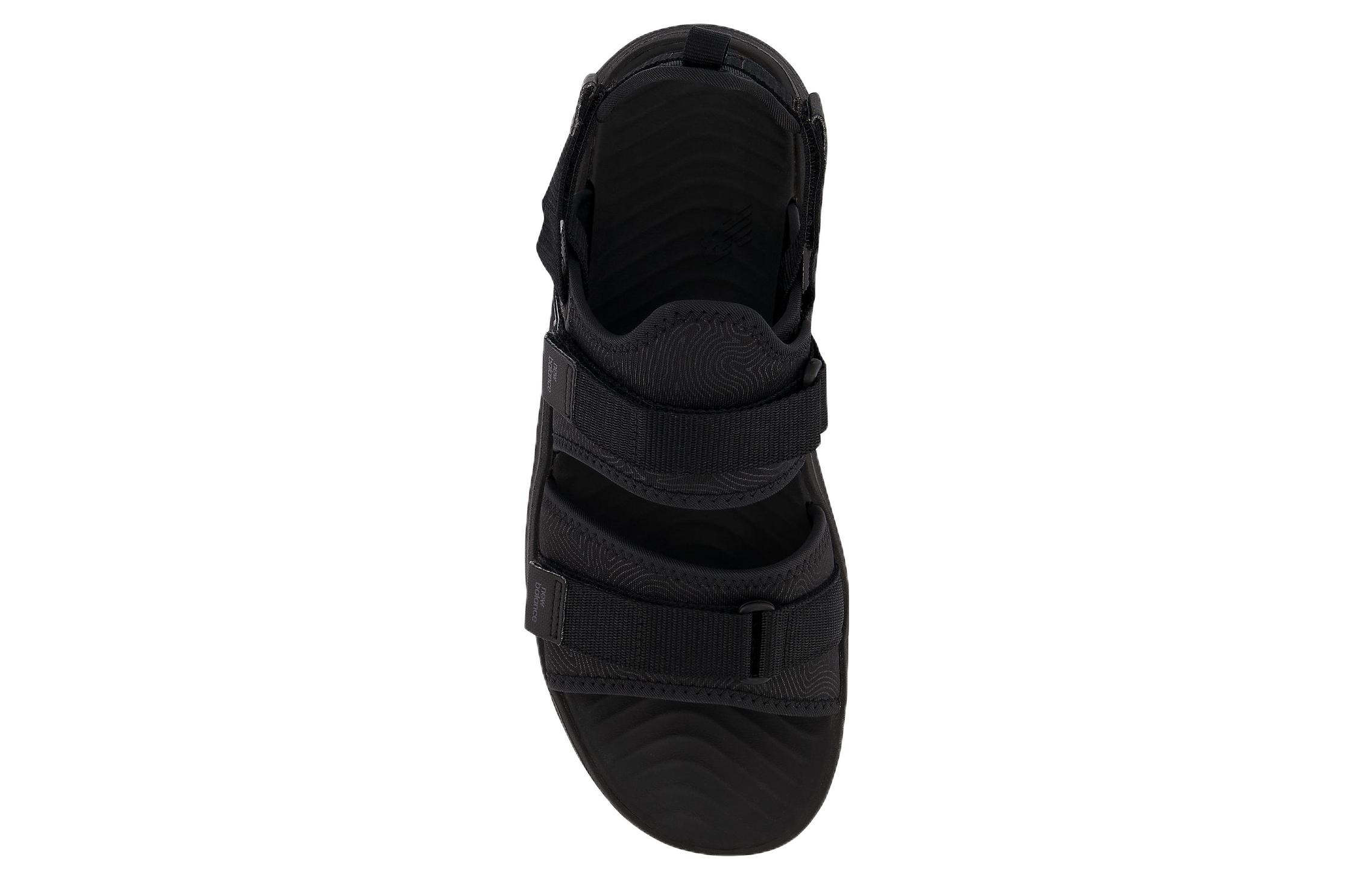 Lookbook New Balance 750 凉鞋“三重黑” SDL750A2