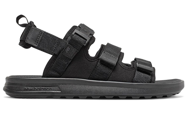 Order New Balance 750 Sandal ''Triple Black'' Zwart SDL750TK