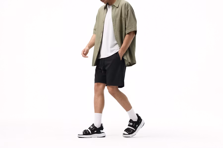 New Balance 750 V2 Sandals 'Black White' SUA750A3 Order New Balance 750 V2 Sandals 'Black White' SUA750A3