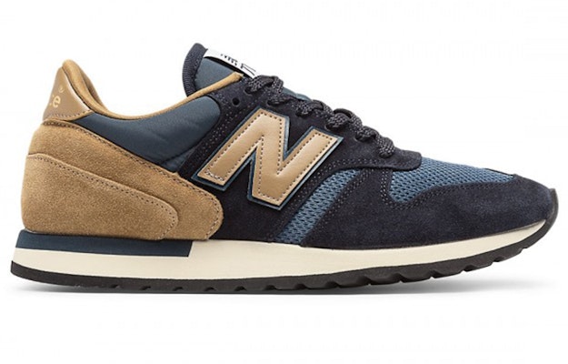 ニューバランス770シリーズ 青/茶 M770SNB Order ニューバランス770シリーズ 青/茶 M770SNB