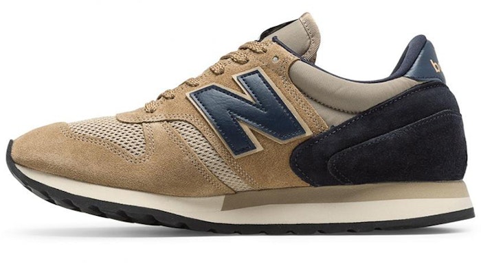New Balance 770 'Creambrown Black Blue' M770SBN Buy New Balance 770 'Creambrown Black Blue' M770SBN