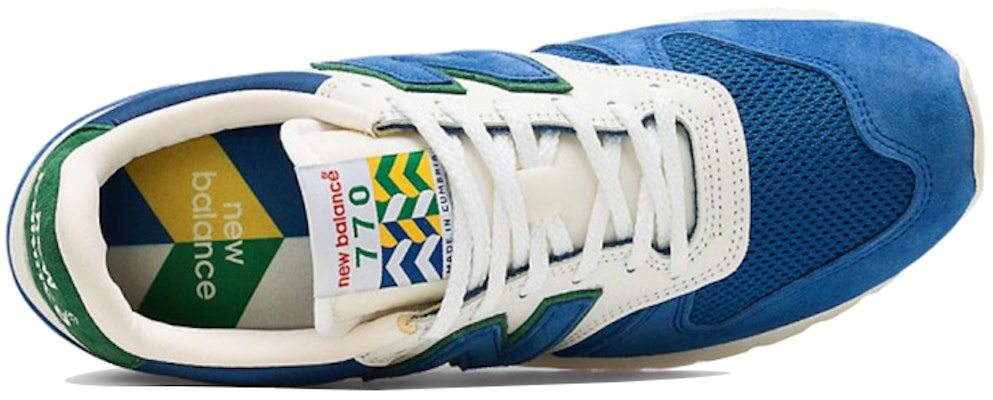 New Balance 770 Made in England 'Cumbrian Flag Pack - Blue White' M770CF Lookbook New Balance 770 Made in England 'Cumbrian Flag Pack - Blue White' M770CF