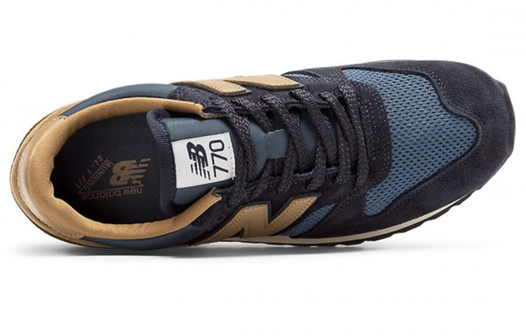 Lookbook New Balance 770 Series Biru 'Coklat' M770SNB