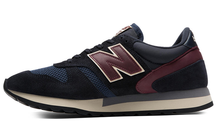New Balance 770 Series Cozy Breathable Low Tops Retro Blue 'Black' M770AEF