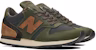 New Balance 770 Series Kasual Bernafas Rendah Retro Kelabu Hijau 'Abu-Abu' M770MGC
