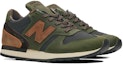 Order New Balance 770 Series Kasual Bernafas Rendah Retro Kelabu Hijau 'Abu-Abu' M770MGC