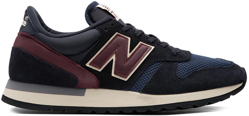 New Balance 770 Series Cozy Breathable Low Tops Retro Blue 'Black' M770AEF Order New Balance 770 Series Cozy Breathable Low Tops Retro Blue 'Black' M770AEF