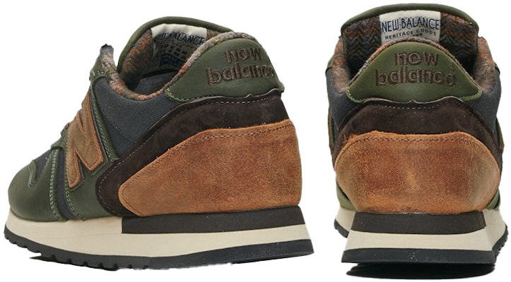 New Balance 770 Series Kasual Bernafas Rendah Retro Kelabu Hijau 'Abu-Abu' M770MGC Lookbook New Balance 770 Series Kasual Bernafas Rendah Retro Kelabu Hijau 'Abu-Abu' M770MGC